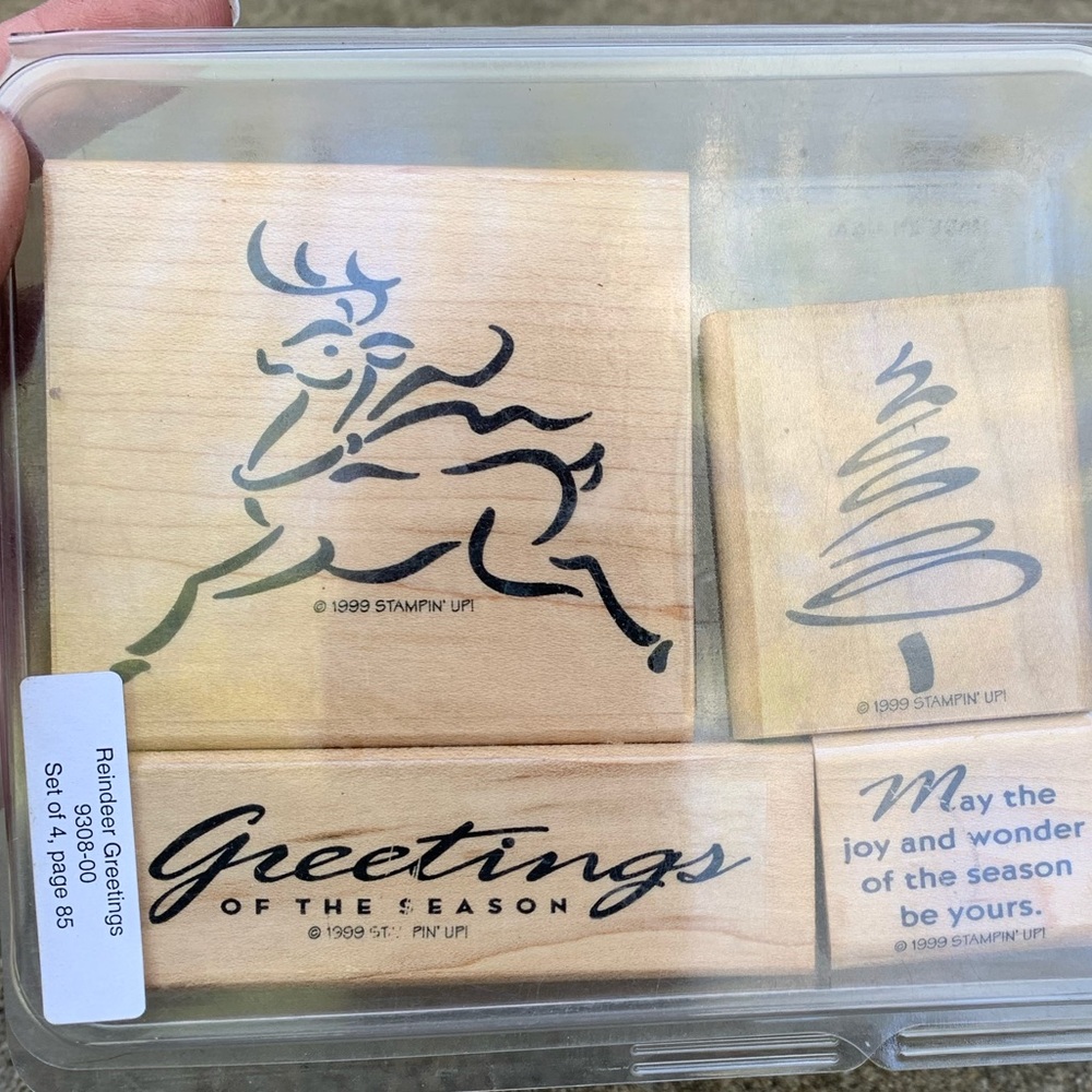 2 for $15 - Stampin’ Up! Reindeer Greetings set